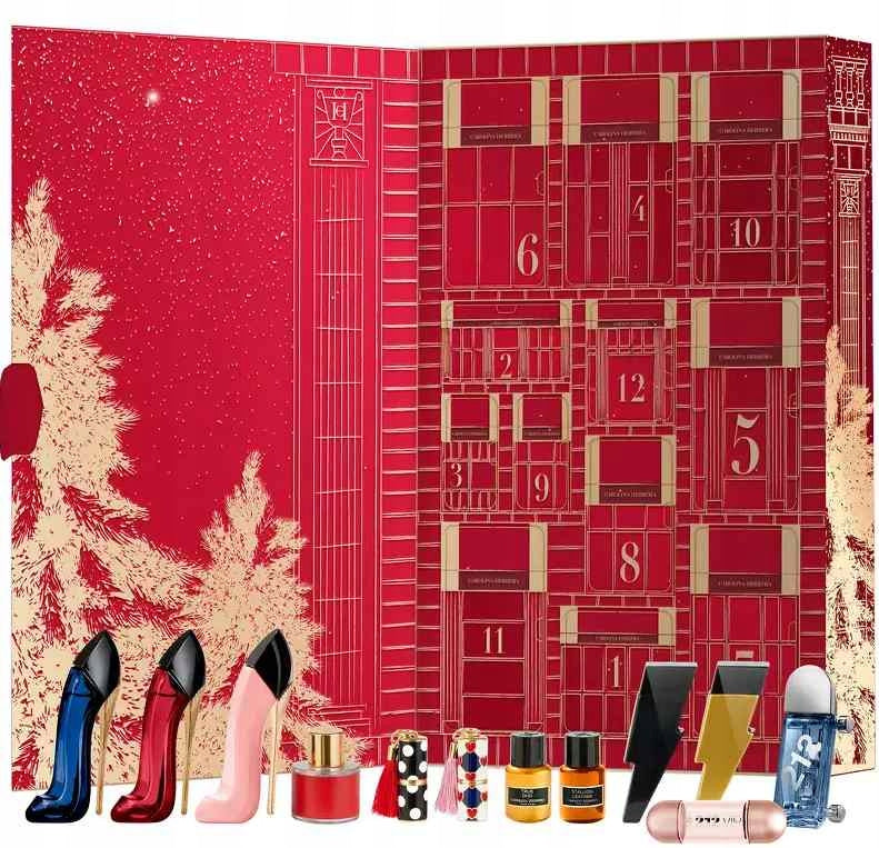 Carolina Herrera Advent Calendar Eau de Parfum Set + Lipsticks