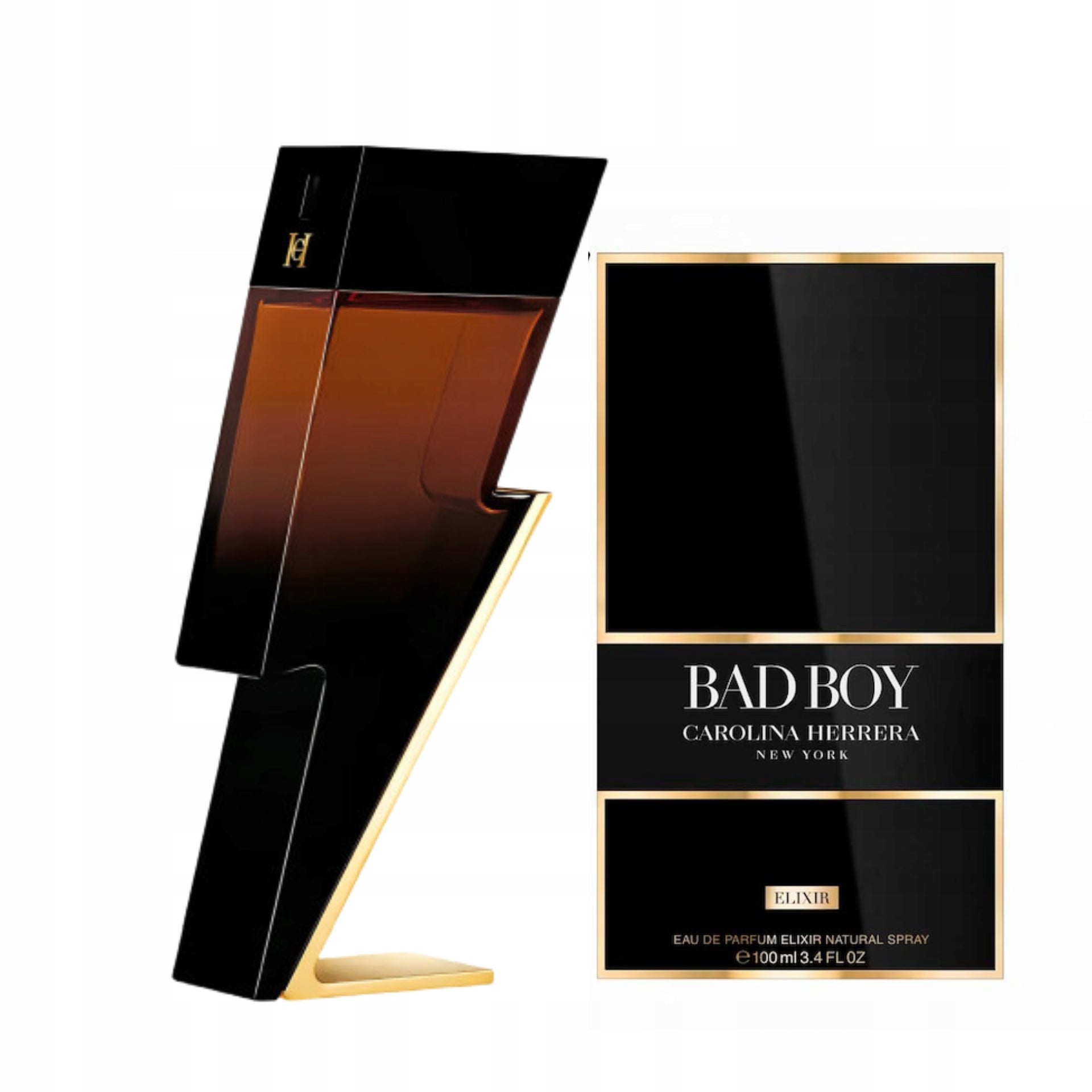 Carolina Herrera Bad Boy Elixir 100ml EDP Perfumed Water Men's Perfume