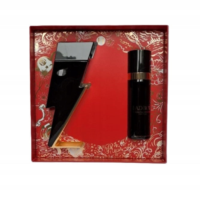 Carolina Herrera Bad Boy set: eau de toilette 100ml + deodorant spray