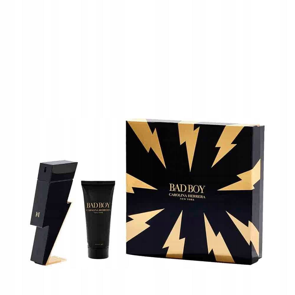 Carolina Herrera Bad Boy set: shower gel 100 ml + EDT 100 ml