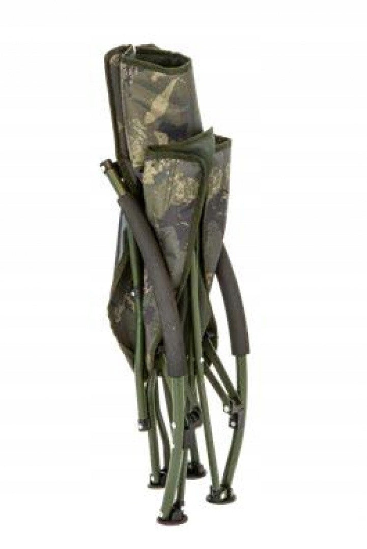 Carp Chair Low Camo Undercover Foldable Easy Chair Solar Model CA06