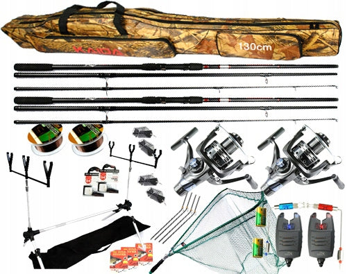 Carp FISHING SET JAXON 2x Z4 wheel rod