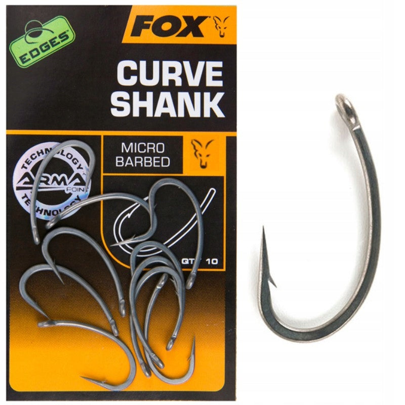 Carp Hooks Fox Armapoint Curve Shank 8 10pcs