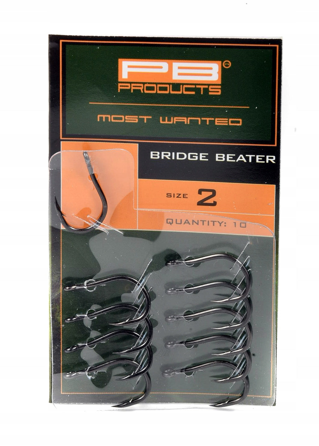 Carp hooks BRIDGE BEATER No. 2 10pcs PB