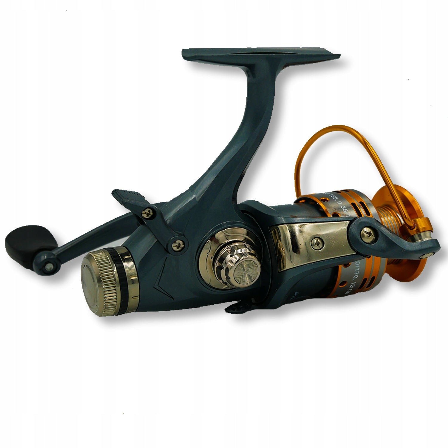 Carp reel Carp 6000 Free gear 9+1 Metal spool Gear ratio 5.2:1