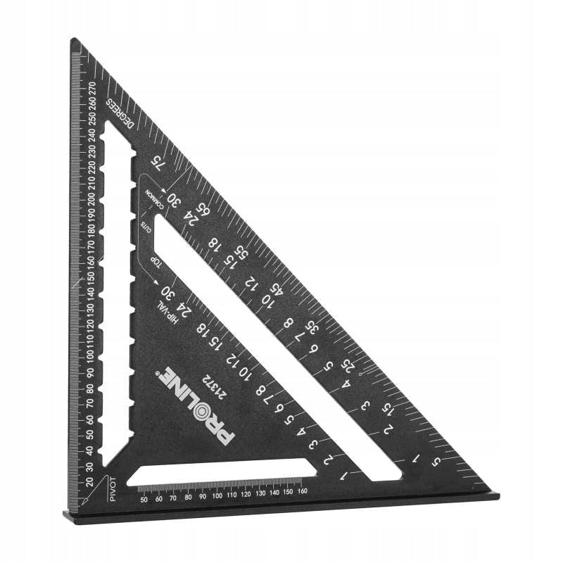 Carpenter angle with base Aluminium Large PROLINE 21372 Brand Proline