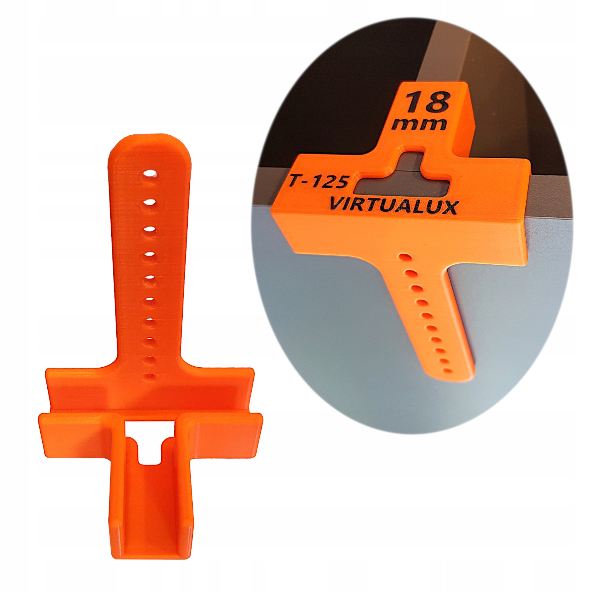 Carpentry Handle Third Hand Clamp for Body 18mm T Mounting Template