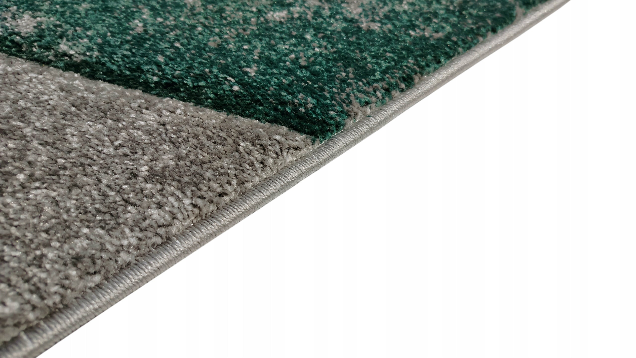 Carpet 120x170 GREY BEIGE BOTTLE GREEN MODERN GEOMETRIC LIVING ROOM Brand no brand