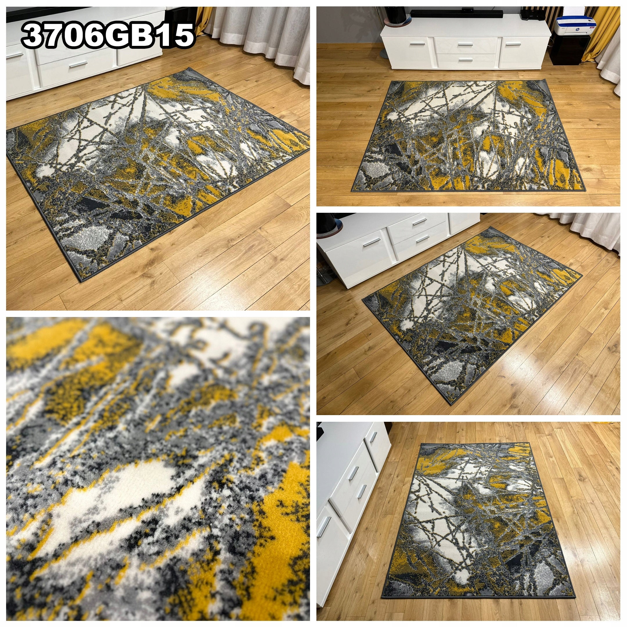 Carpet 120x170 colorful accent for youth room pleasant to the touch Color multicolor
