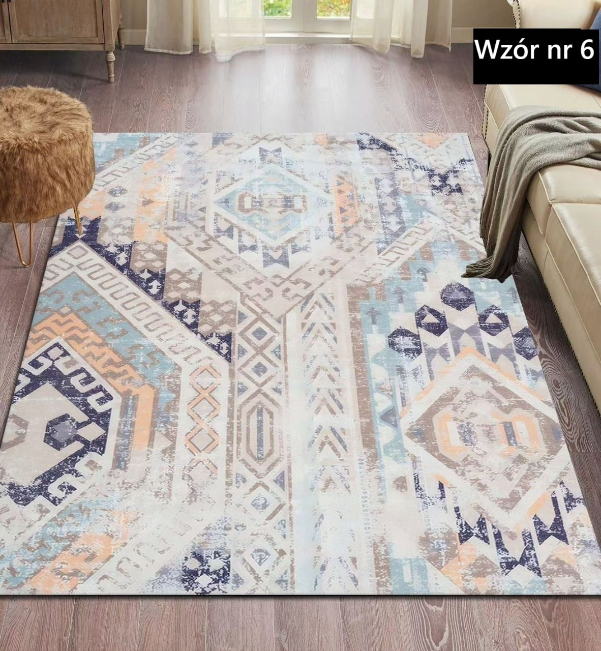 Carpet 120x180 CM PREMIUM DUBAI STYLE MODERN DESIGNS FOR LIVING ROOM LOFT XXXL!! Manufacturer code 6dubai