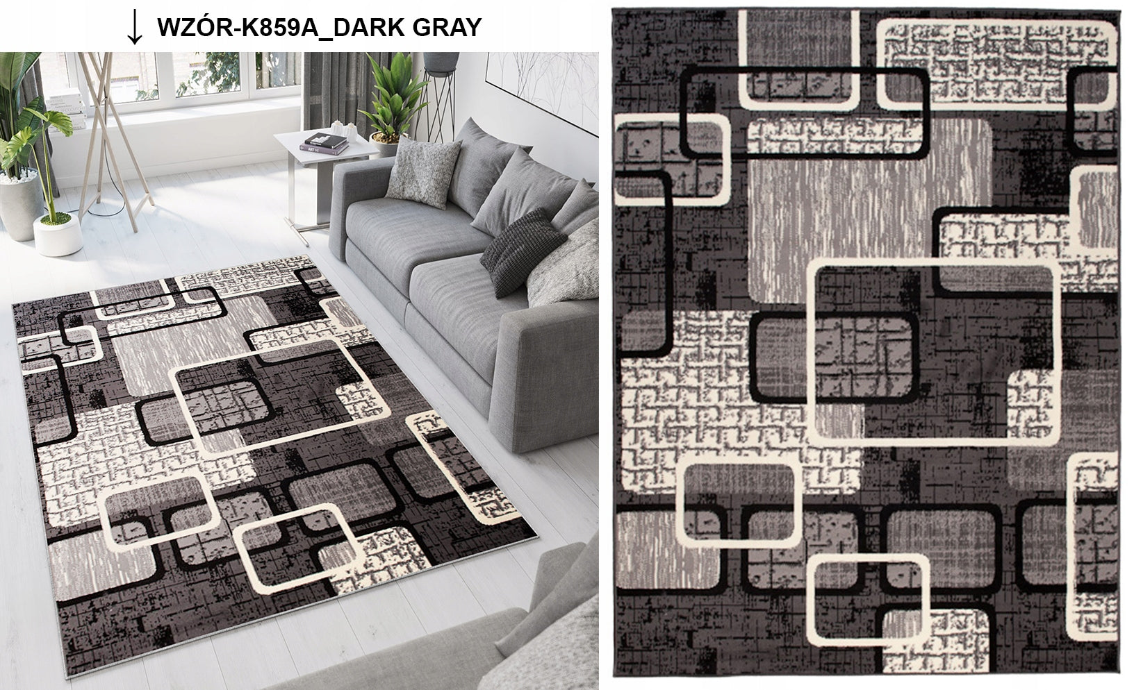 Carpet 250x300 BCF LUXURY SOFT MODERN DESIGNS Manufacturer code DYWAN LUXURY NOWOCZESNE WZORY