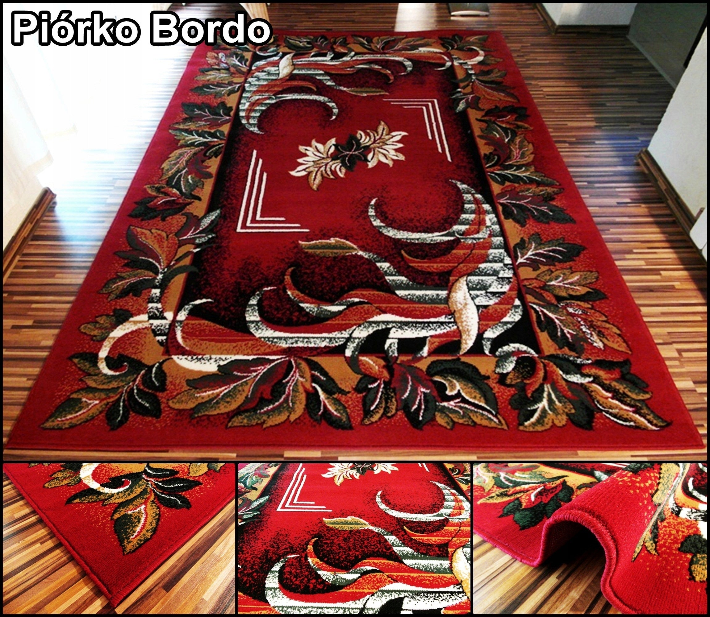 Carpet 250x350 Stylish densely woven Belgian Brown and Beige alfa Bcf Shiraz HQ Thickness 10 mm