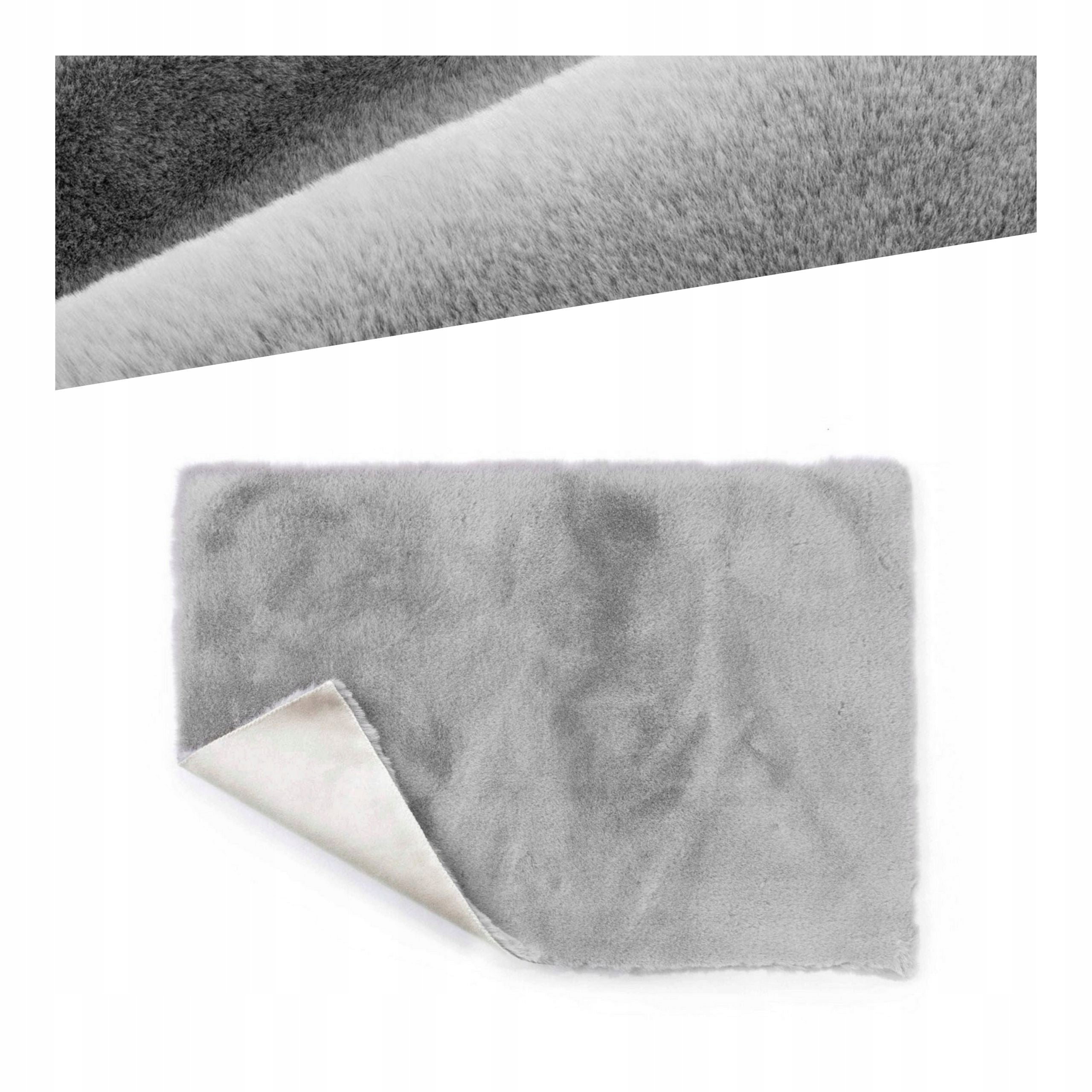 Carpet 40x60 soft plush for bathroom living room RABBIT furry walkway nice