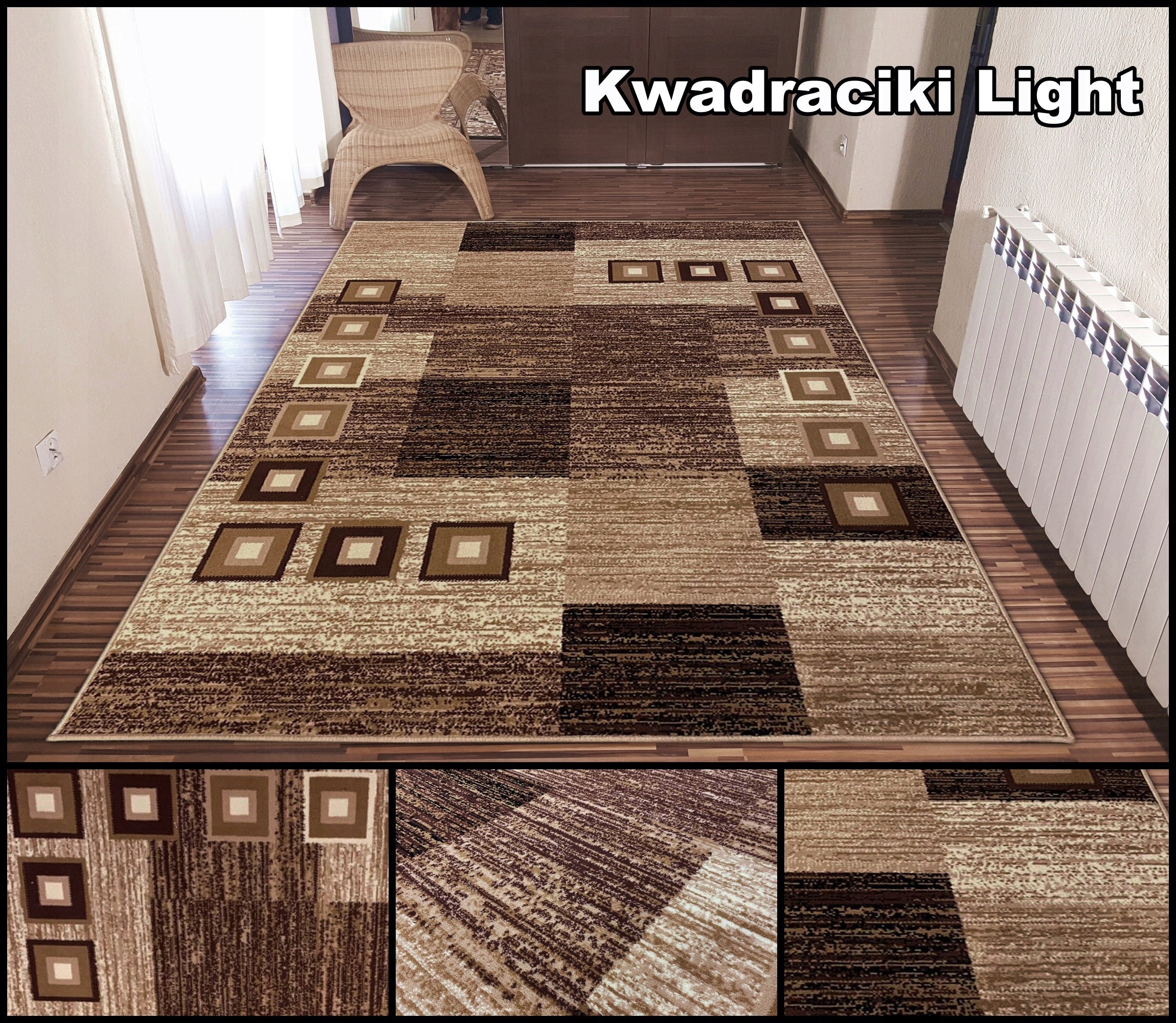 Carpet Alfa 200x300 cm 2x3 m Classic Belgian for bedroom living room beige Length 300 cm