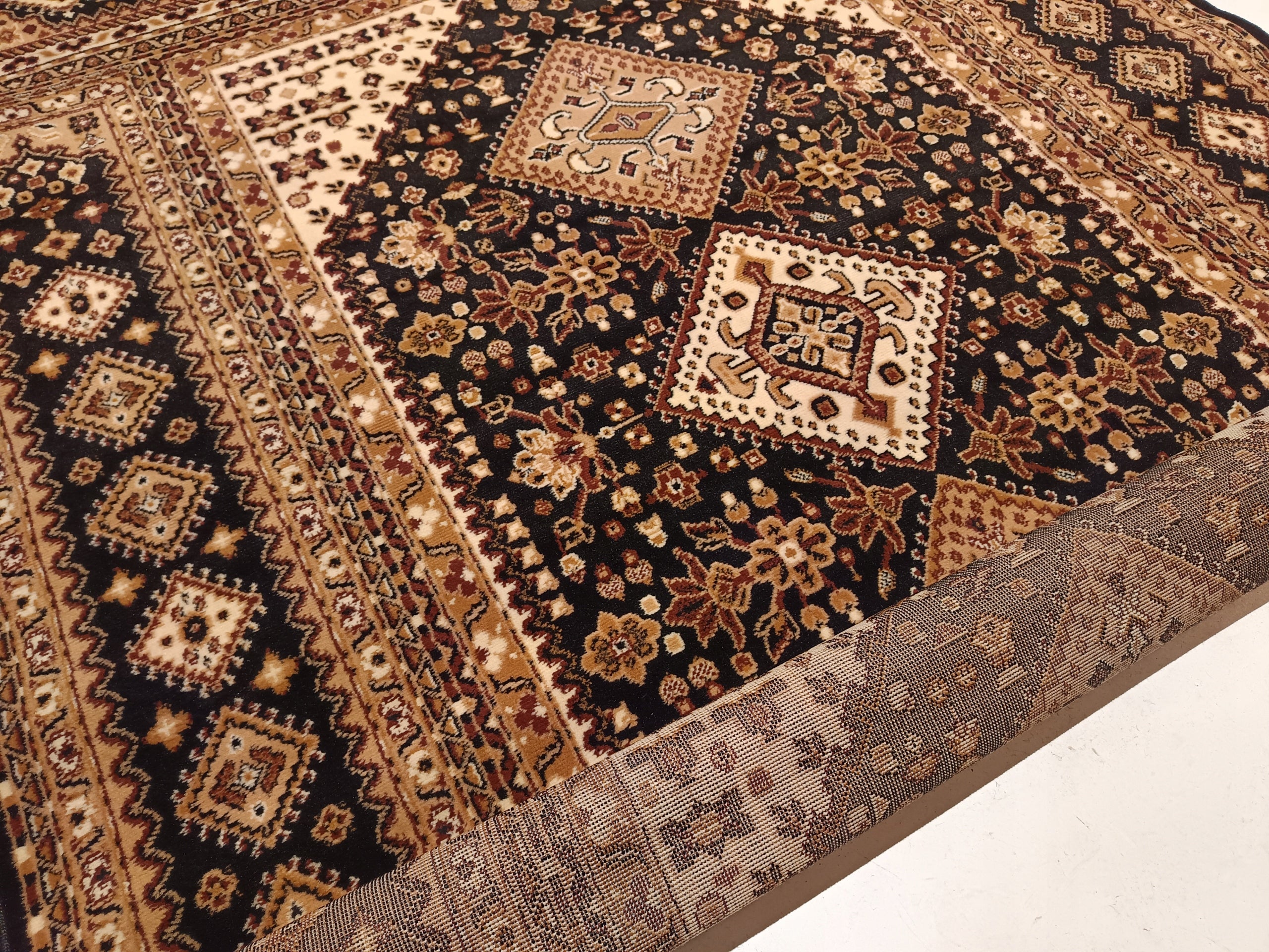 Carpet Alfa Thick Woven 250x350 for living room Belgian Solid EU Product width 250 cm