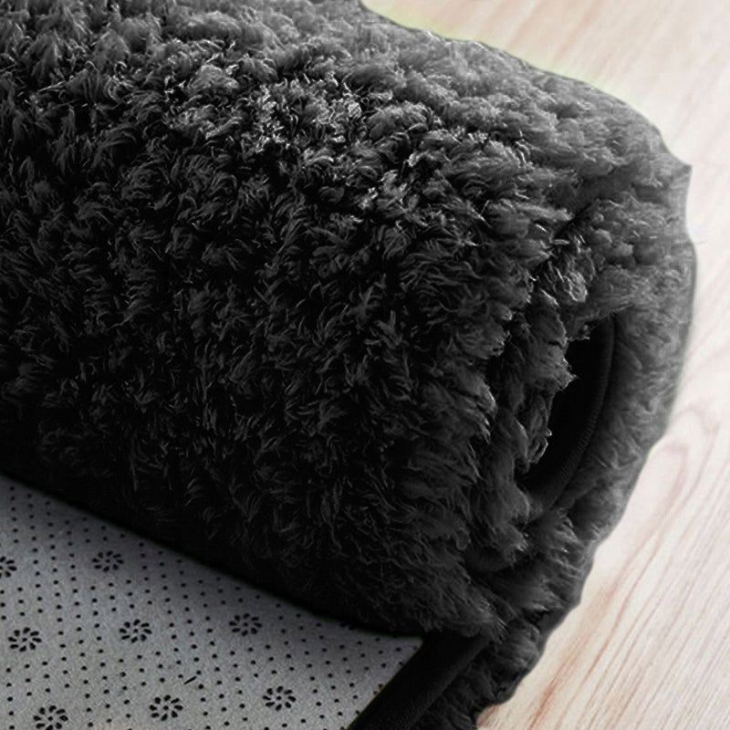Carpet Alpaca modern fluffy plush soft loft living room 160x220 Material polyester