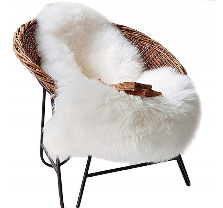 Carpet Artificial Sheepskin Fluffy Fur Rug For Living Room Soft 120 cm