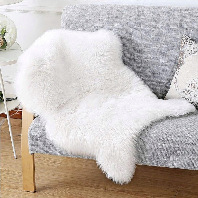 Carpet Artificial Sheepskin Fluffy Fur Rug For Living Room Soft 90cm Brand Magnolia