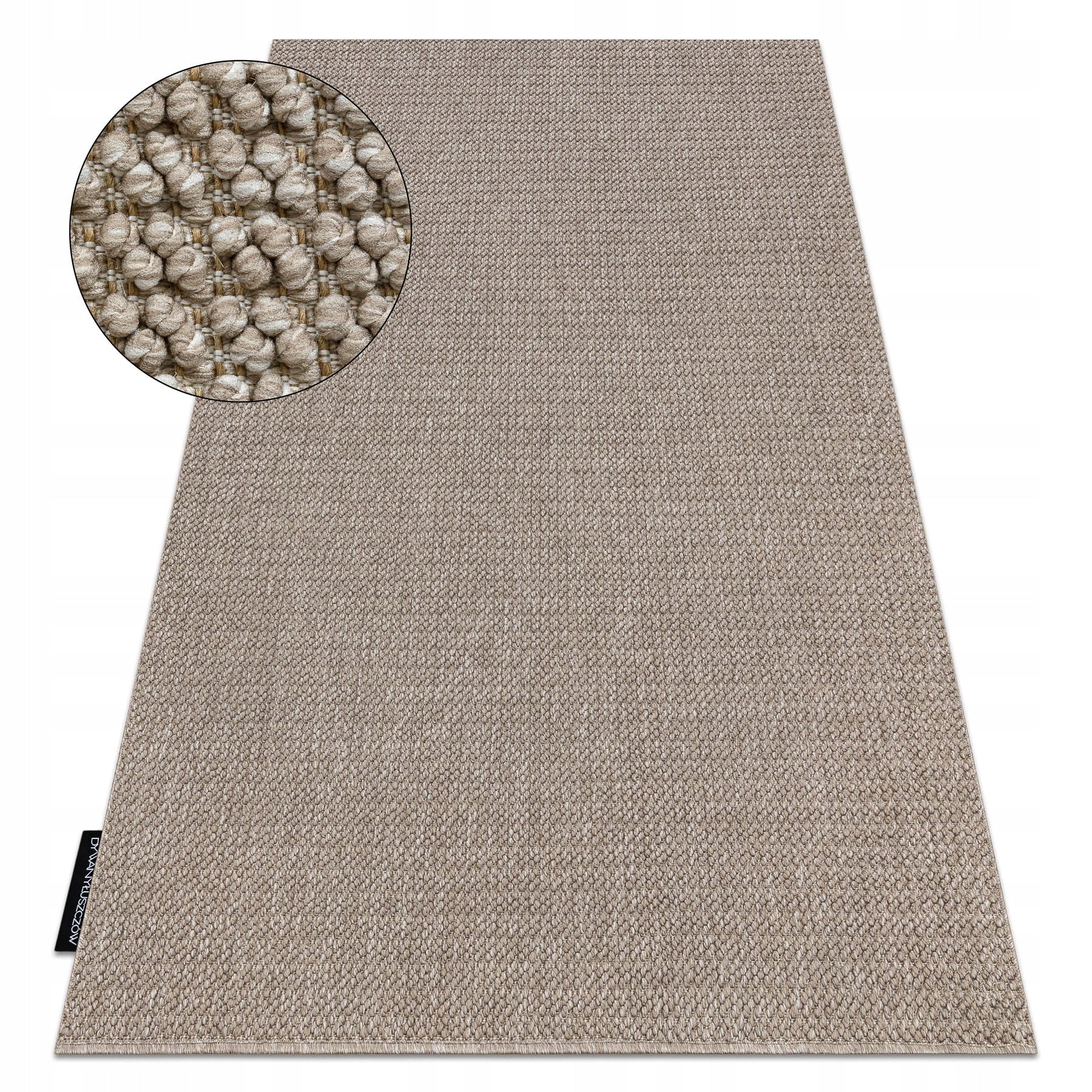 Carpet CASABLANCA brown loop SOFT 150x250 cm