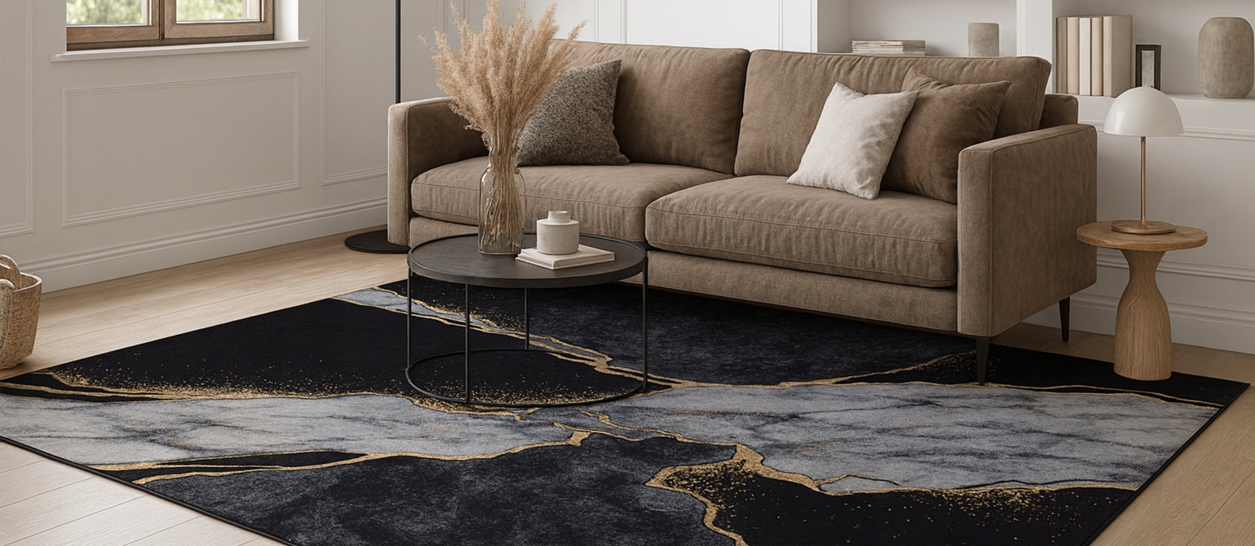 Carpet CRYSTAL 200x300 Modern Traditional Fashionable Anti-slip Printed Length 300 cm