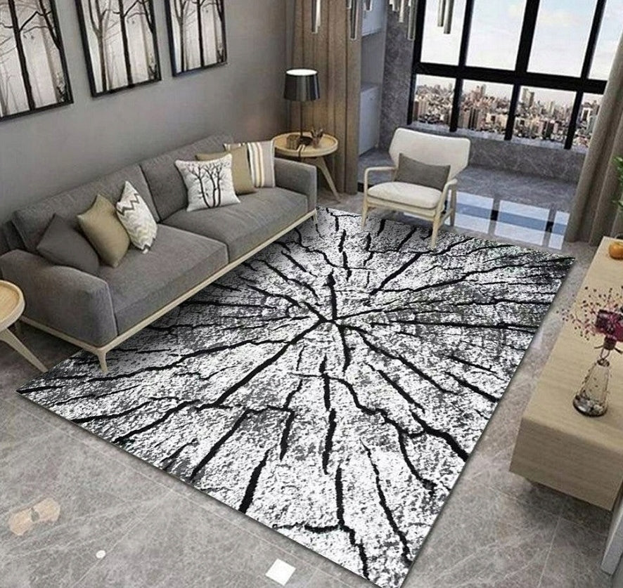 Carpet Canvas 200x300 for living room trunk tree nature effect 3D Modern Designs Manufacturer code Estero