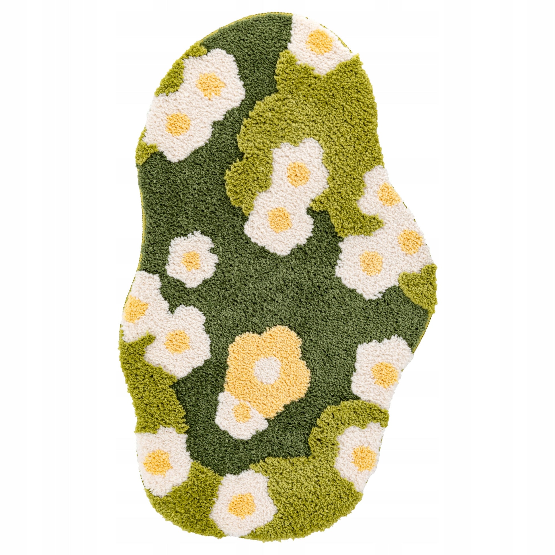 Carpet Decorative Fluffy Soft Thick Nice 60x100cm Green Meadow Like Moss
