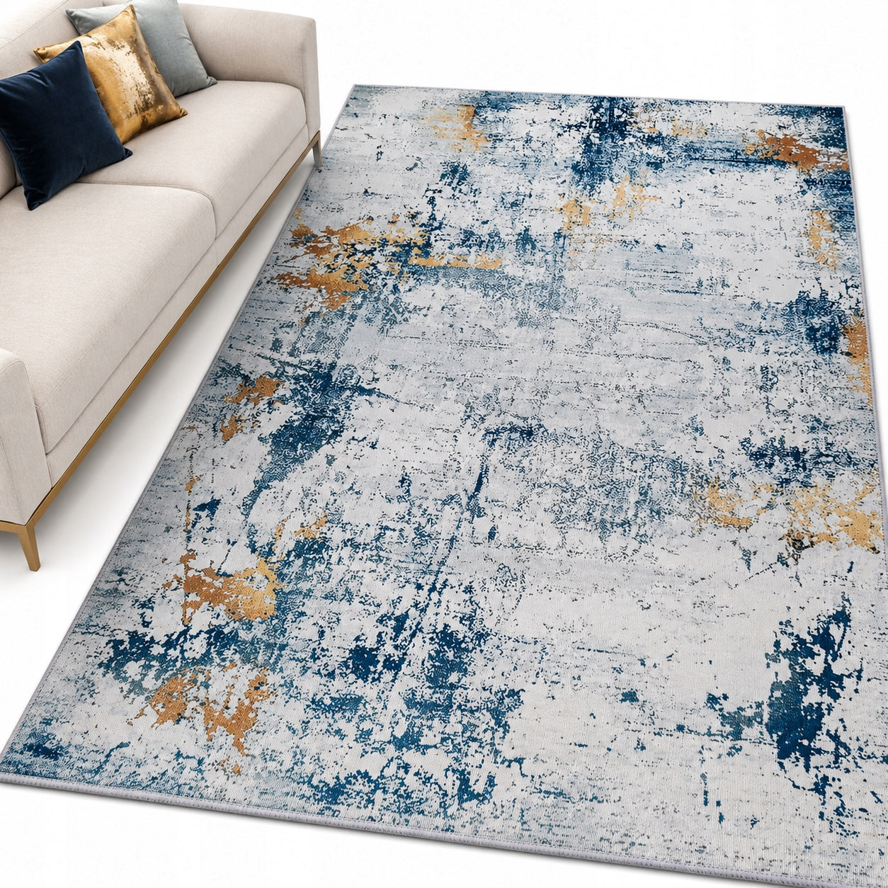 Carpet Fancy Anti-slip 140x200 Modern Various Designs and Colors ArtDeco