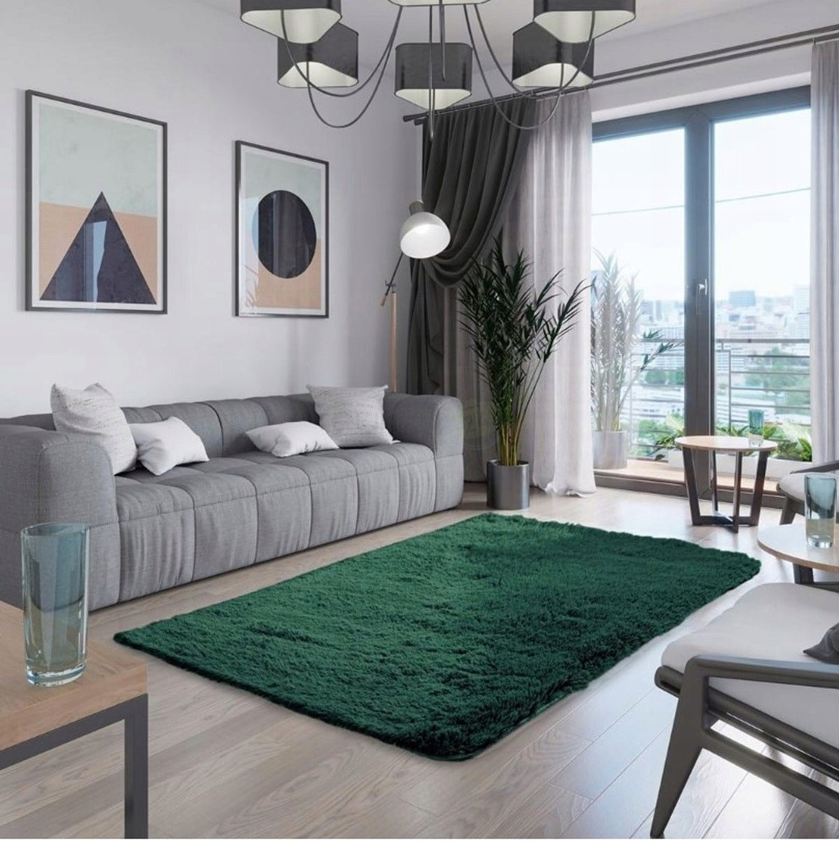 Carpet Fur Shaggy Plush Fluffy For Living Room Soft 120x160 Rectangle Manufacturer code 120x170ziel