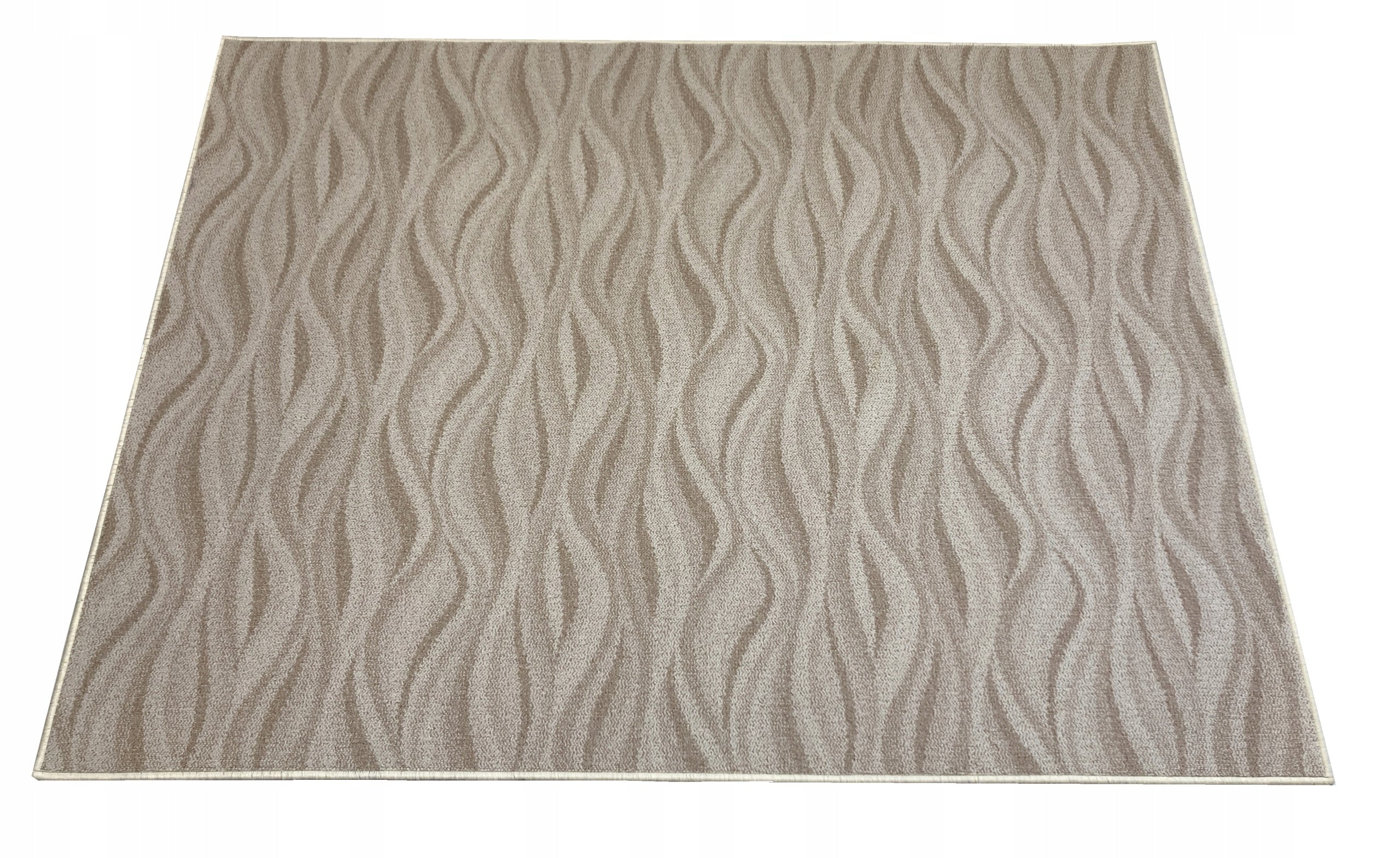 Carpet Loop 200x300 Wave Cream Beige Gray Graphite Living Room Kitchen Practical Brand Fortero
