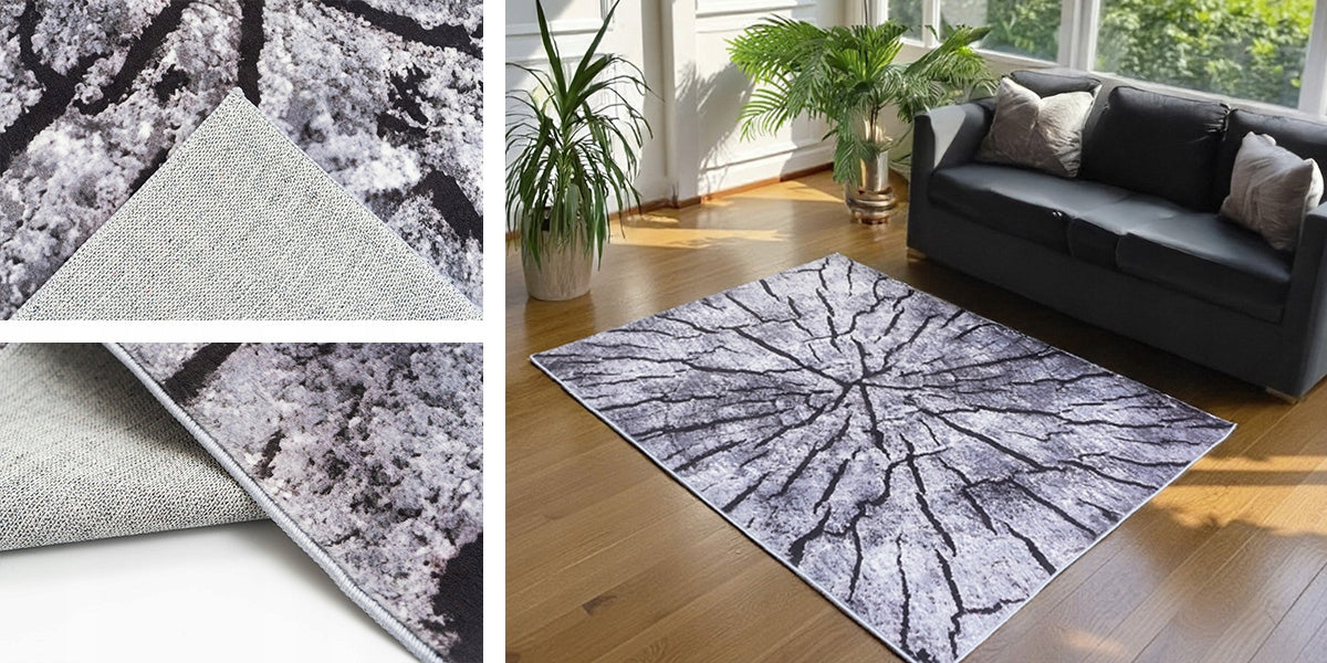 Carpet NOVO 160x200 non-slip soft silky modern living room Thickness 8 mm