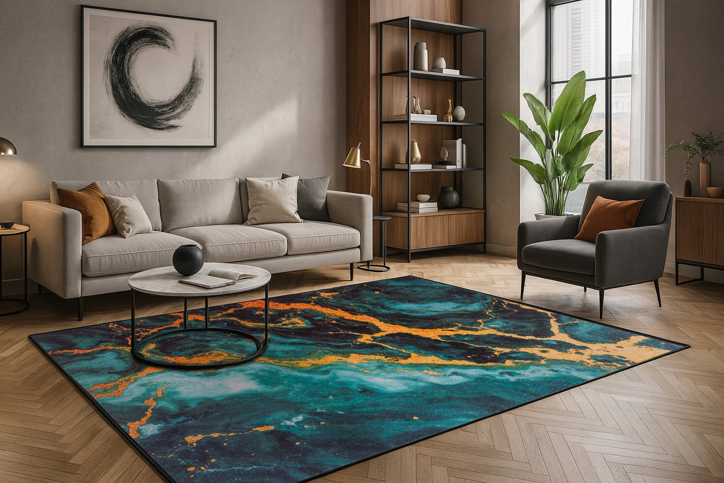 Carpet NOVO 160x230 non-slip soft silky modern living room Packaging status original