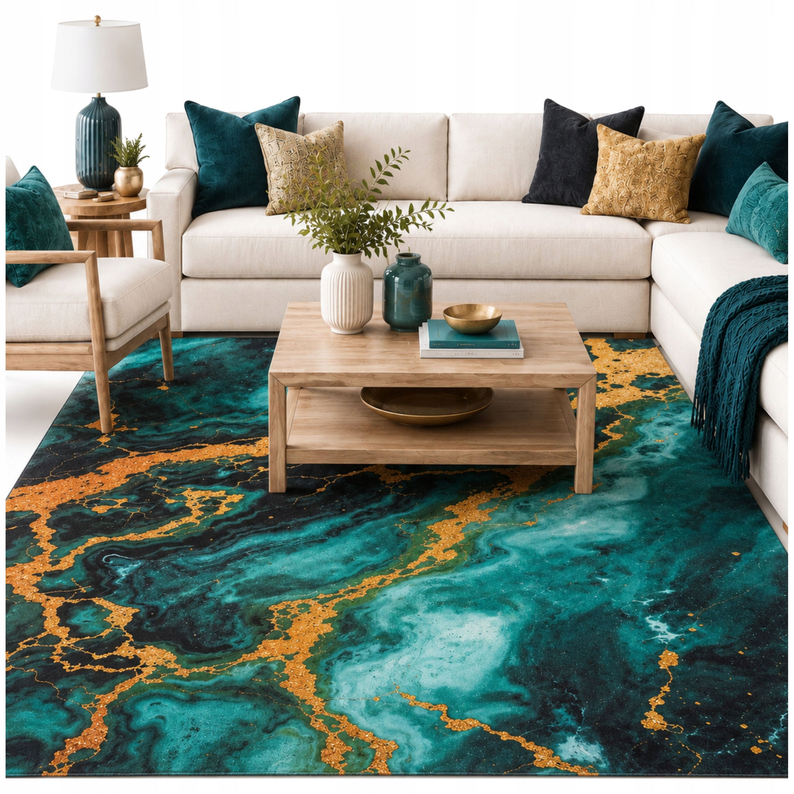Carpet NOVO 160x230 non-slip soft silky modern living room