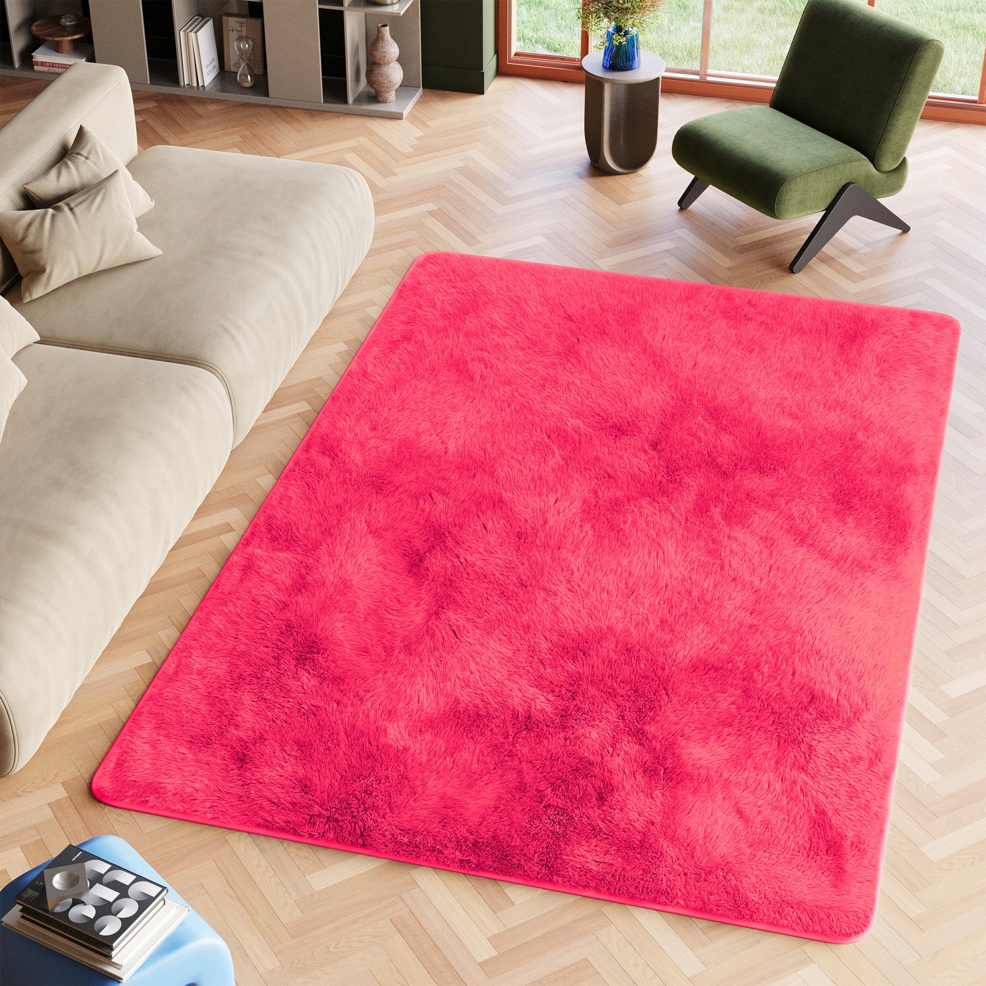 Carpet Plush 80x150 Soft Plush Fuchsia Dense EAN (GTIN) 5901599273538