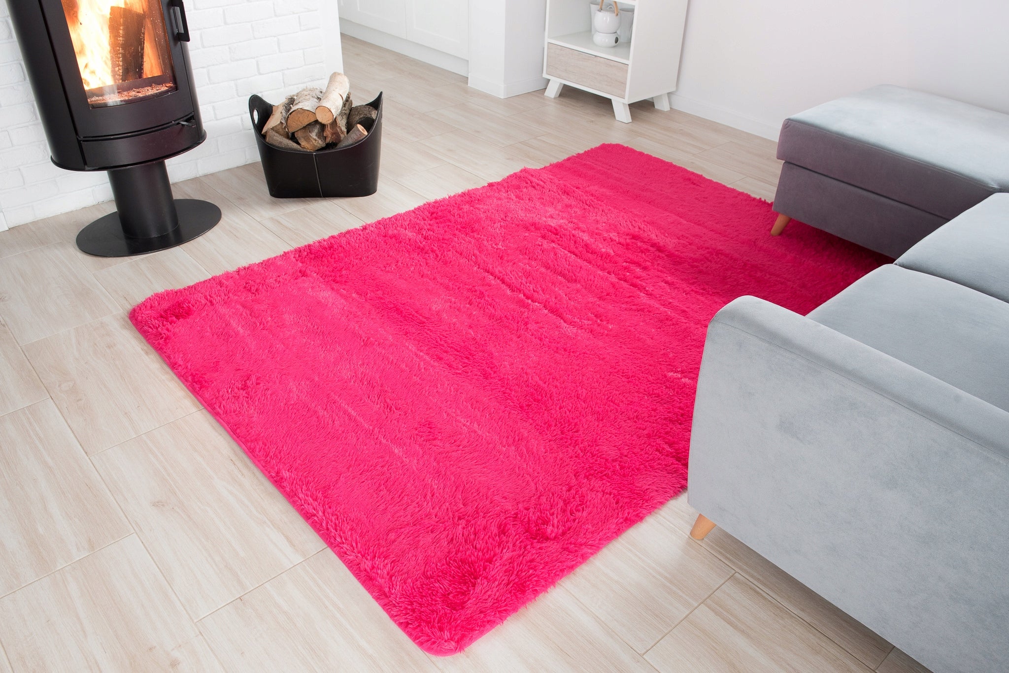 Carpet Plush 80x150 Soft Plush Fuchsia Dense Manufacturer code FUSHIA FUSHIA SILK