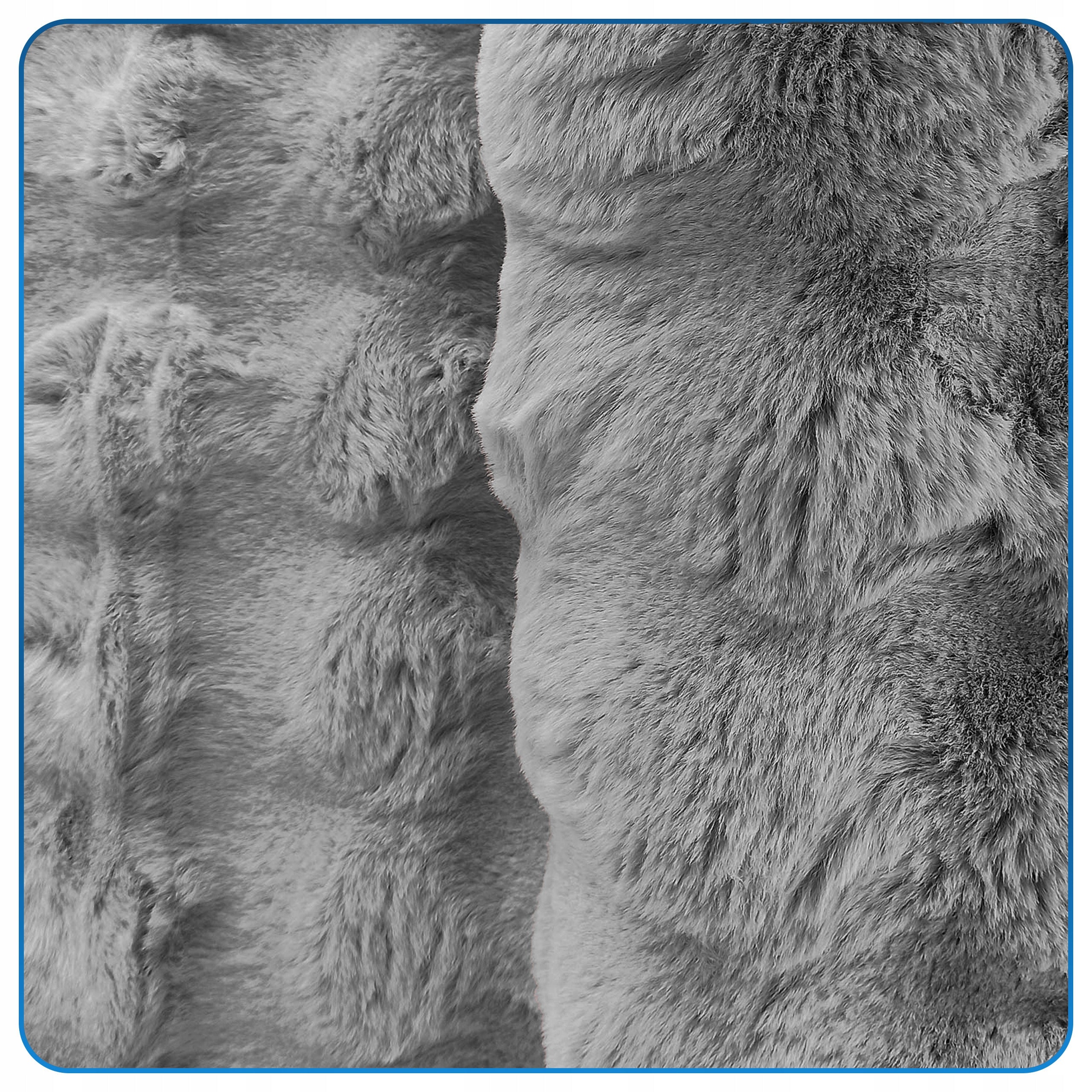 Carpet Rabbit Bubble 140x200 cm plush for living room fur rabbit velvet Brand Strado