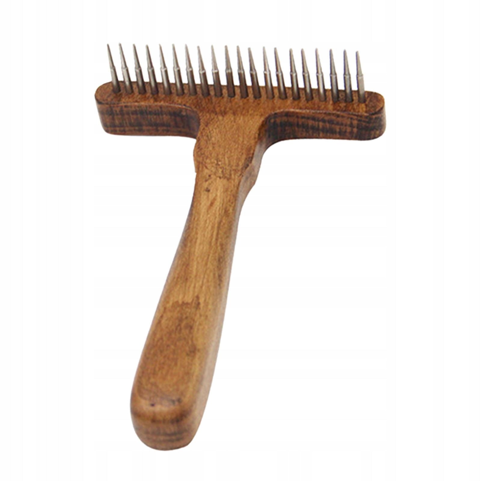 Carpet Rake Pet Hair Removal to Matted Carpets Brush Shag Rug Groomer Dog Packaging status original
