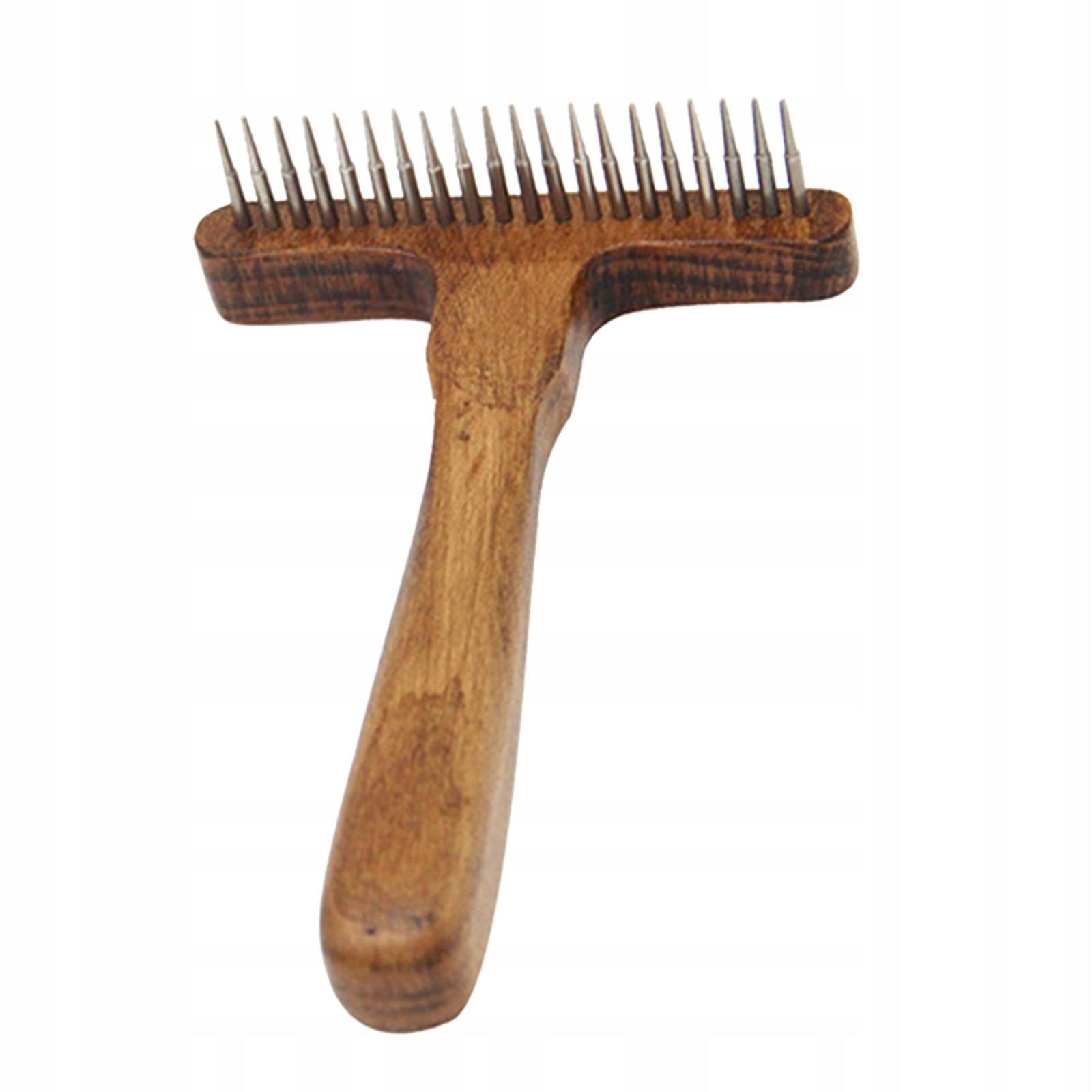 Carpet Rake Pet Hair Removal to Matted Carpets Brush Shag Rug Groomer Dog