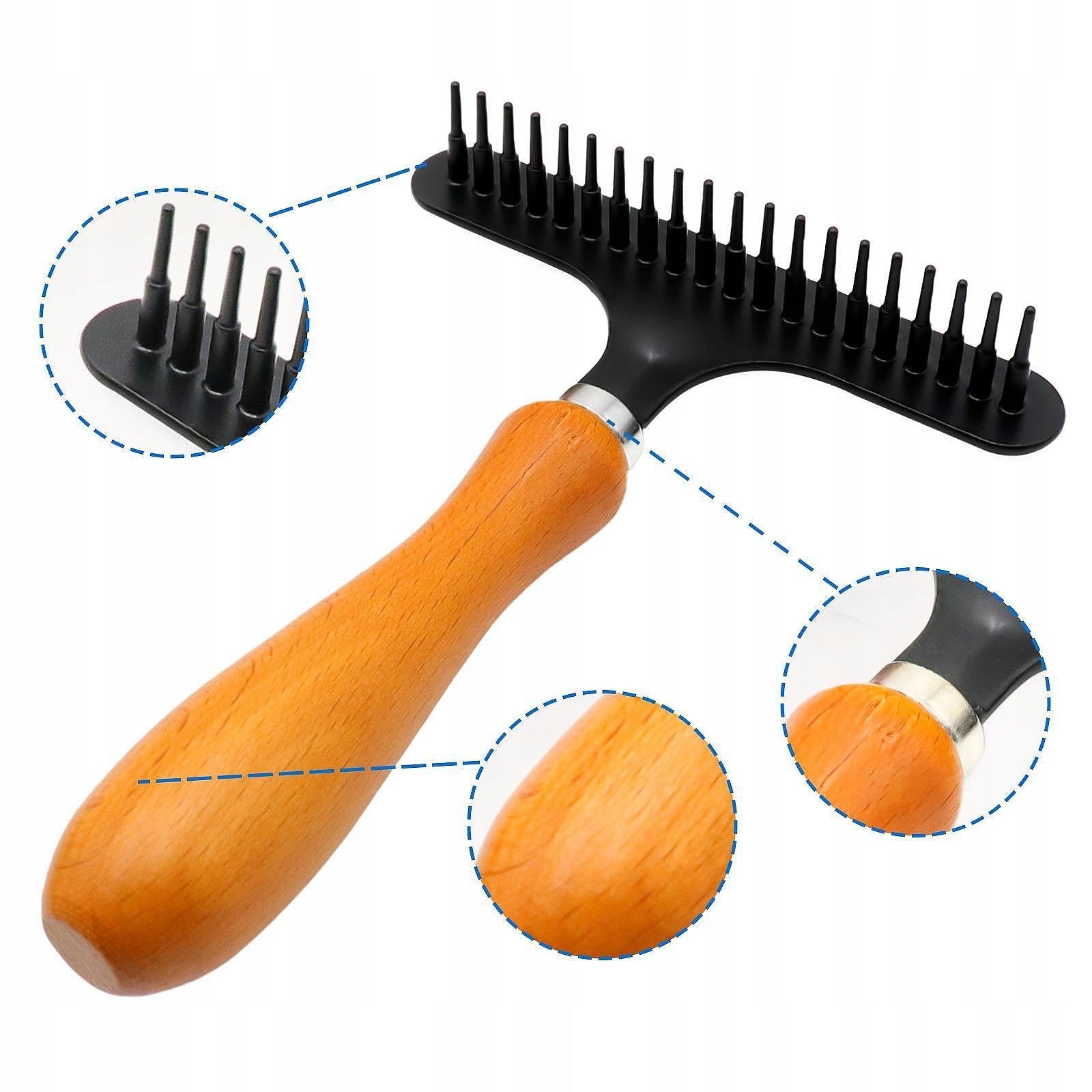 Carpet Restoration Rake Rug Brush Rug Grooming Sweeper Quick Restore Packaging status original