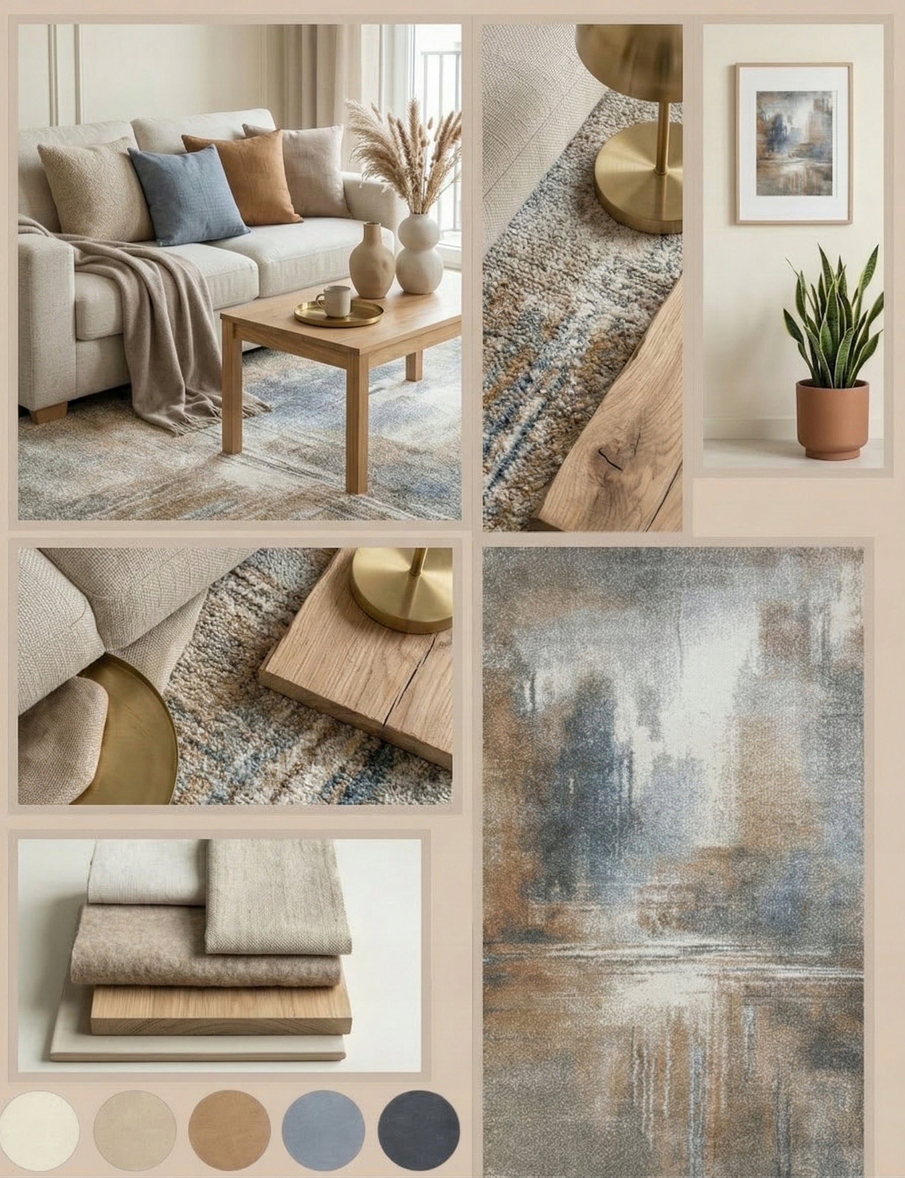 Carpet Rug Sidewalk 80x150cm For Bedroom For Corridor Dense Modern Length 150 cm