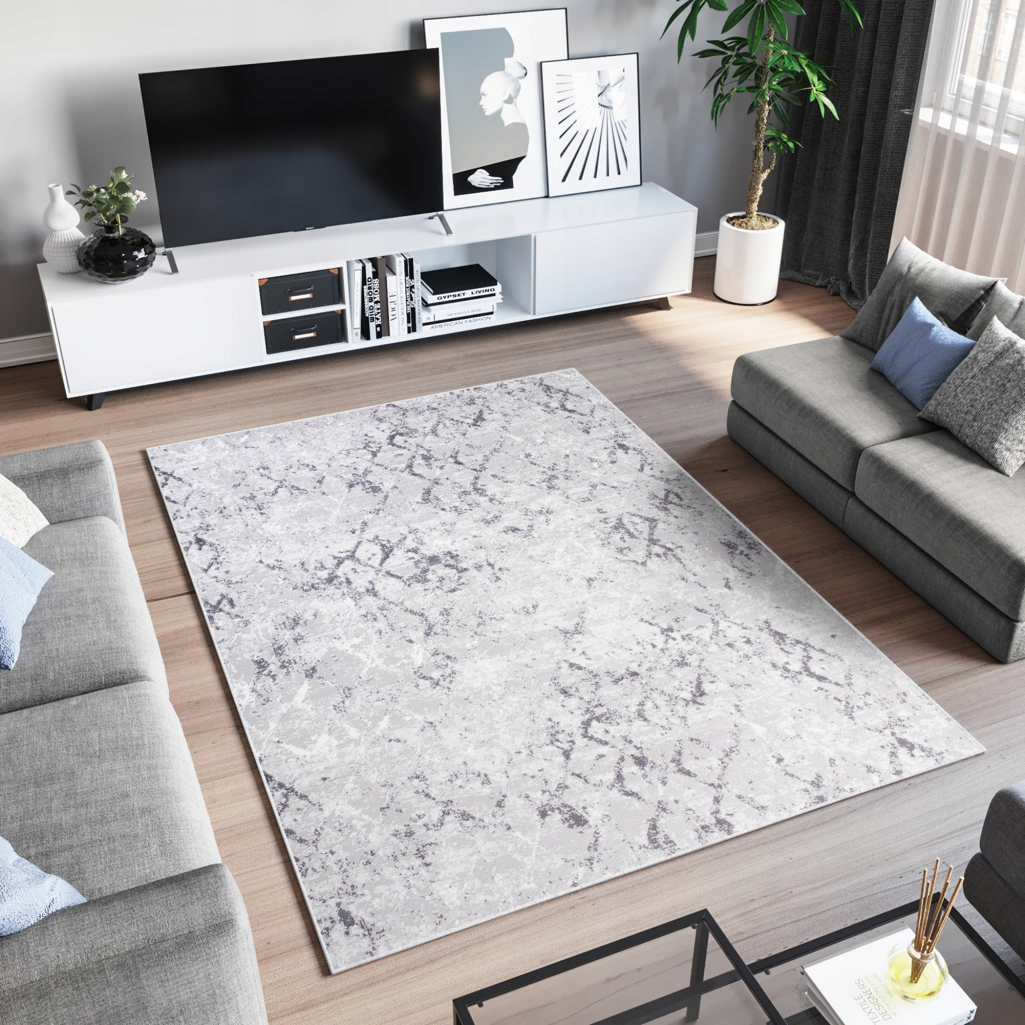 Carpet SKY Unique 180x250 two-level s15 Brand Dywany Chemex