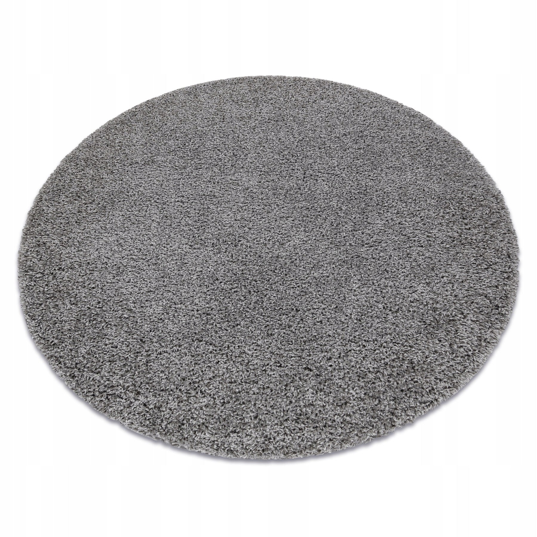 Carpet SOFFI circle shaggy 5cm GREY 120 cm