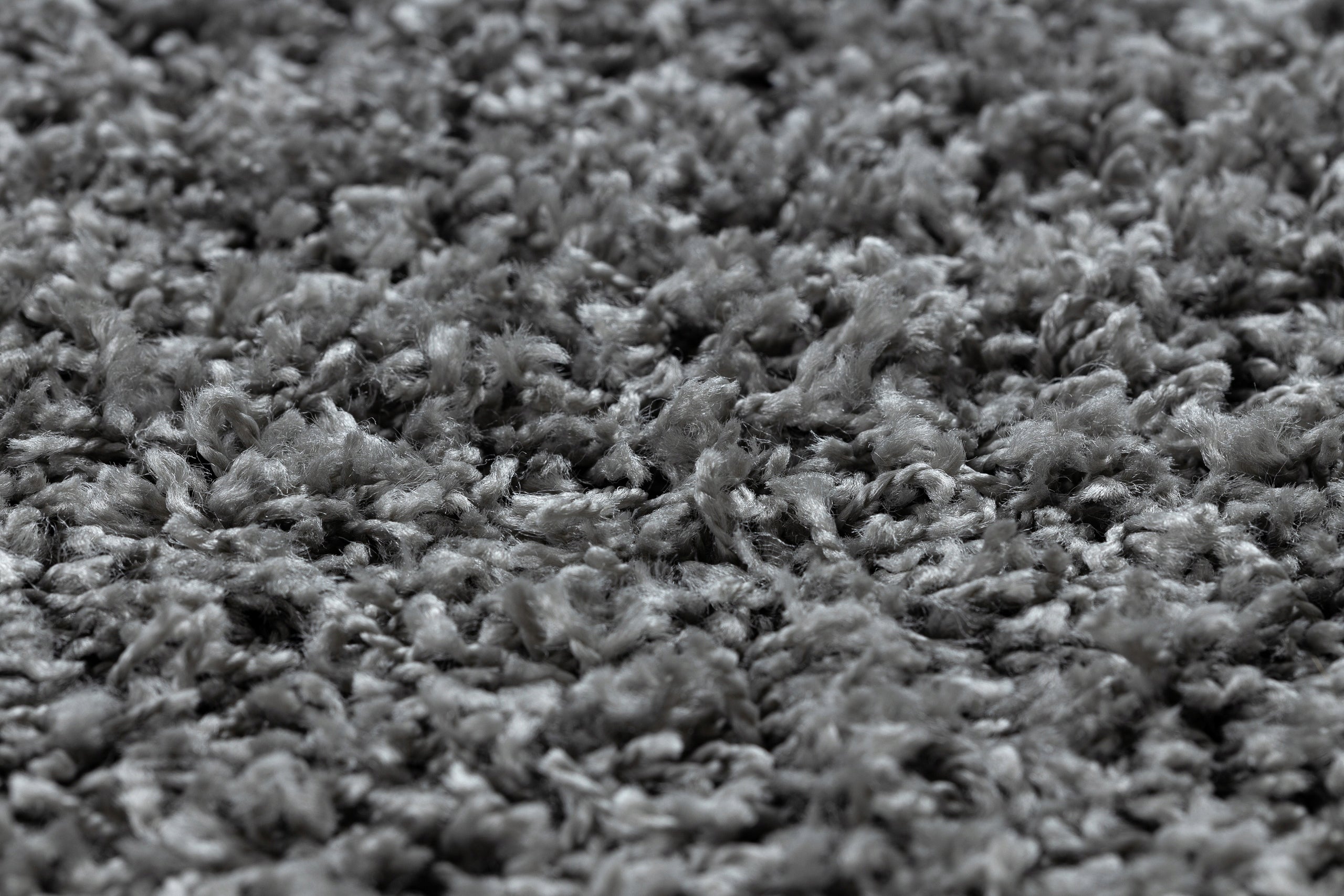 Carpet SOFFI shaggy 140x190 cm thick GREY QUALITY Thickness 50 mm