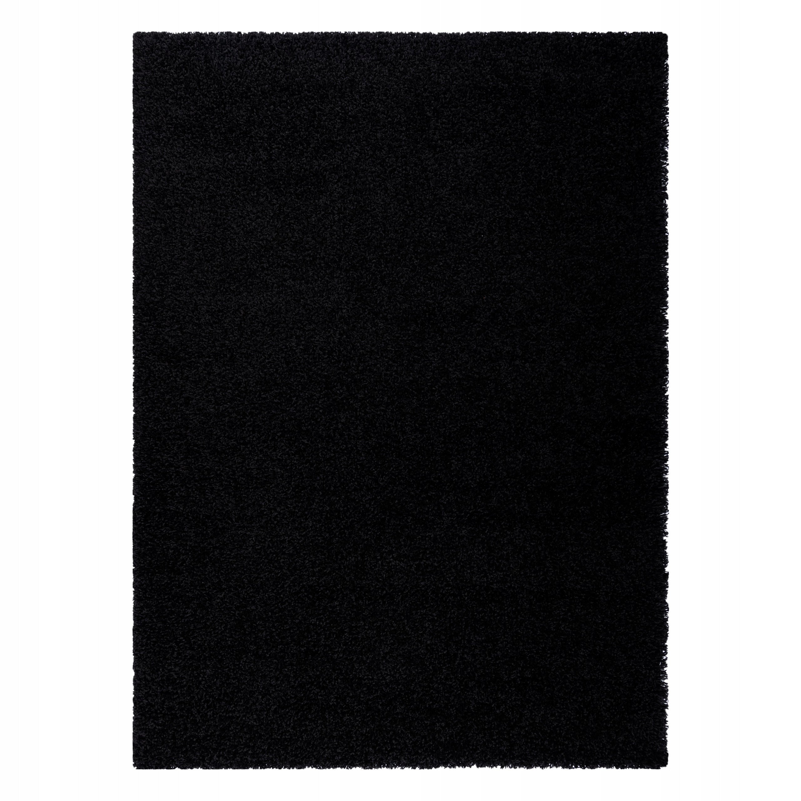 Carpet SOFFI shaggy 160x220 cm thick BLACK EAN (GTIN) 5904145119205