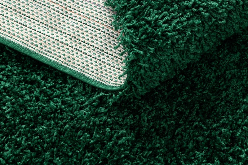 Carpet SOFFI shaggy 5cm bottle green 60x250 cm Material polypropylene
