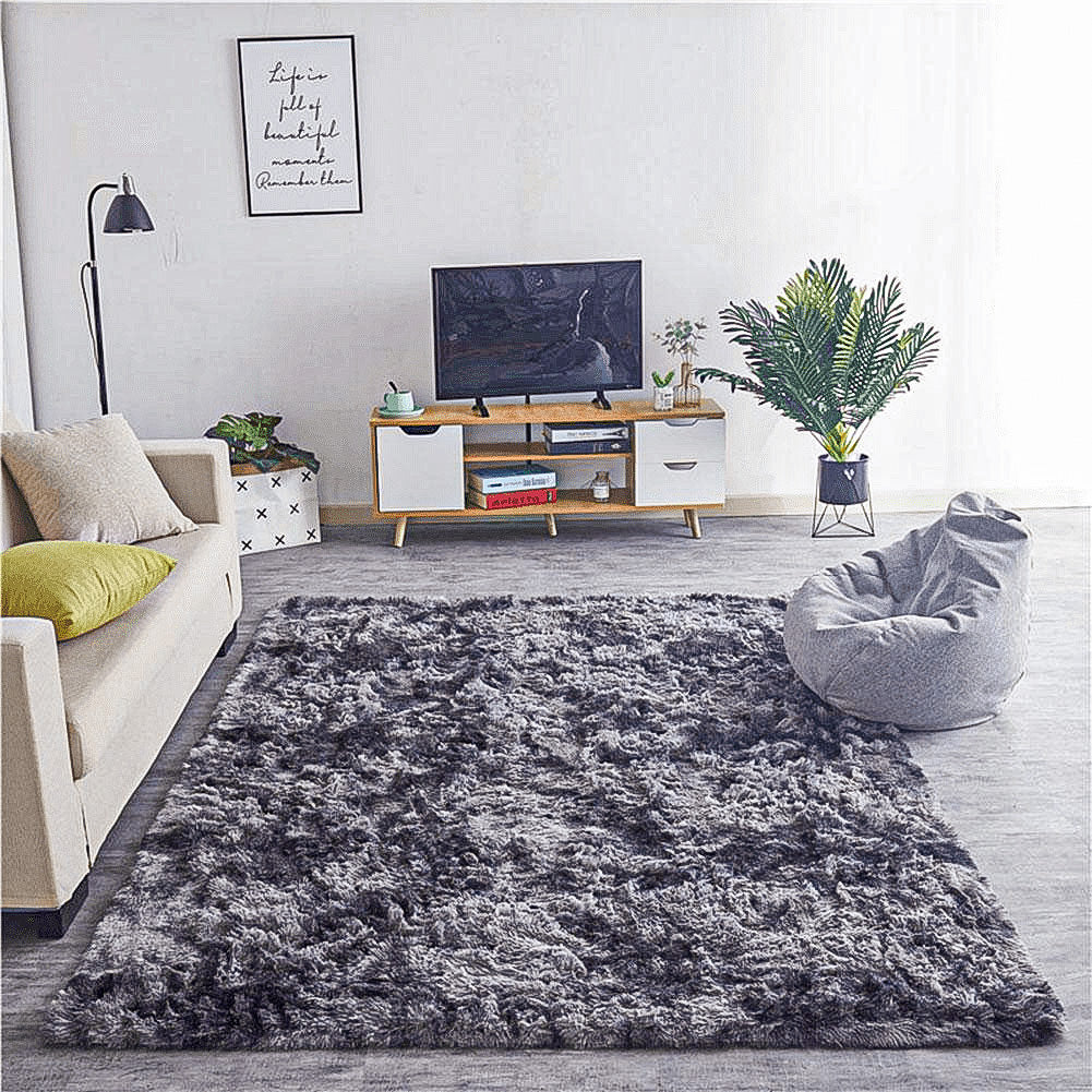 Carpet Shaggy Ombre non-slip modern living room soft 200x250 Brand Strado