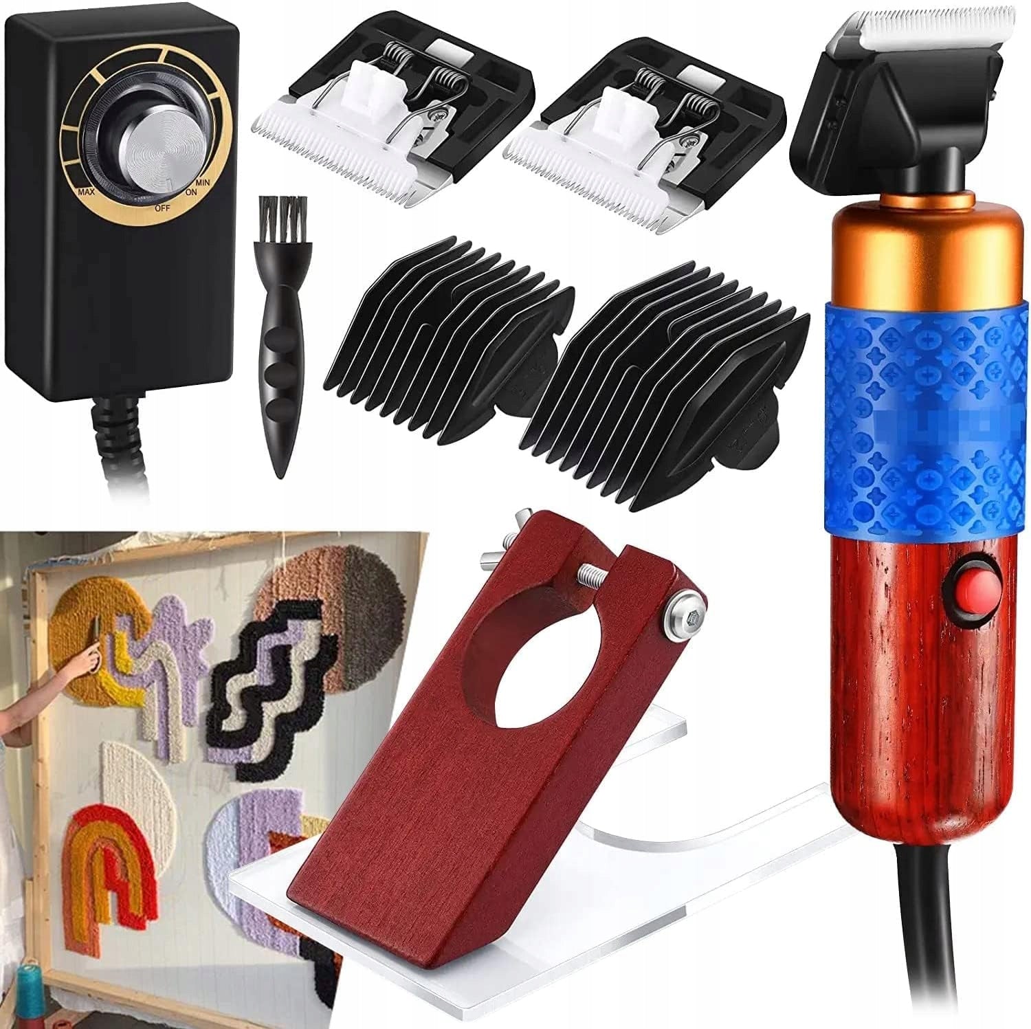 Carpet Trimmer with Shear Guide, Electric Shears for