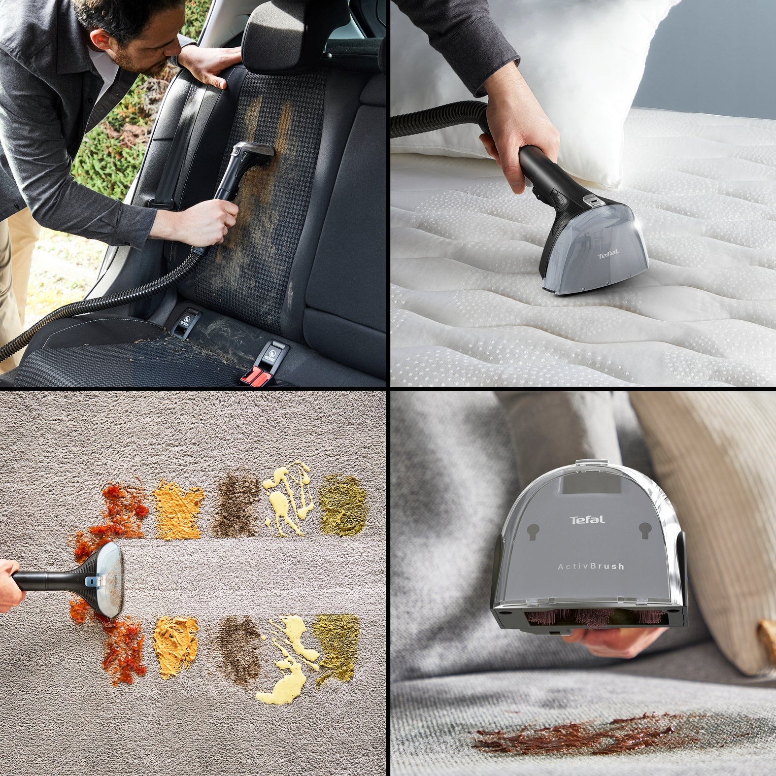 Carpet Upholstery Washing Vacuum Cleaner Tefal Clean It Hot&Cold IZ7021 1150W Packaging status original