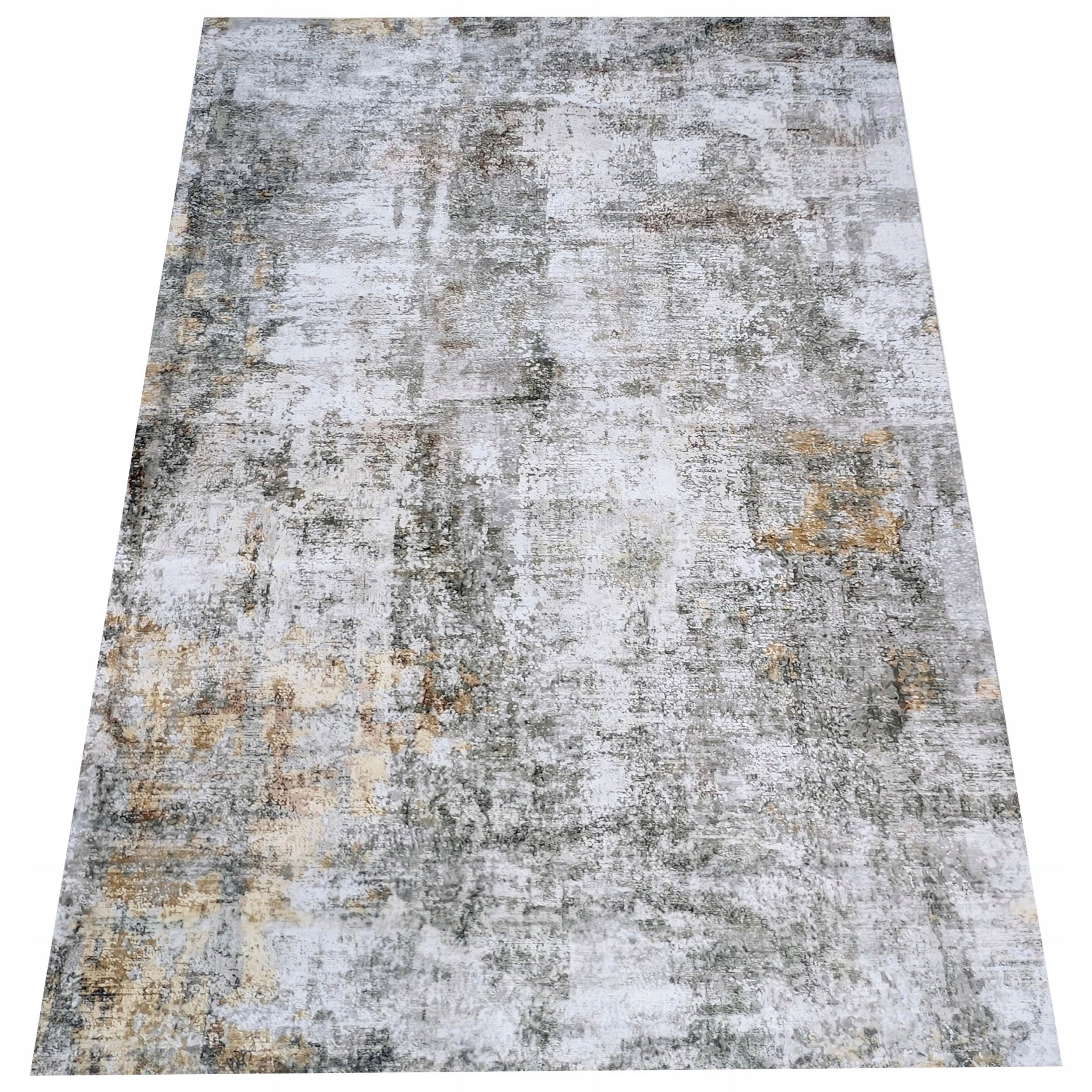 Carpet for Room Rubbed Concrete Modern Soft Plush Flannel 1,2x1,7