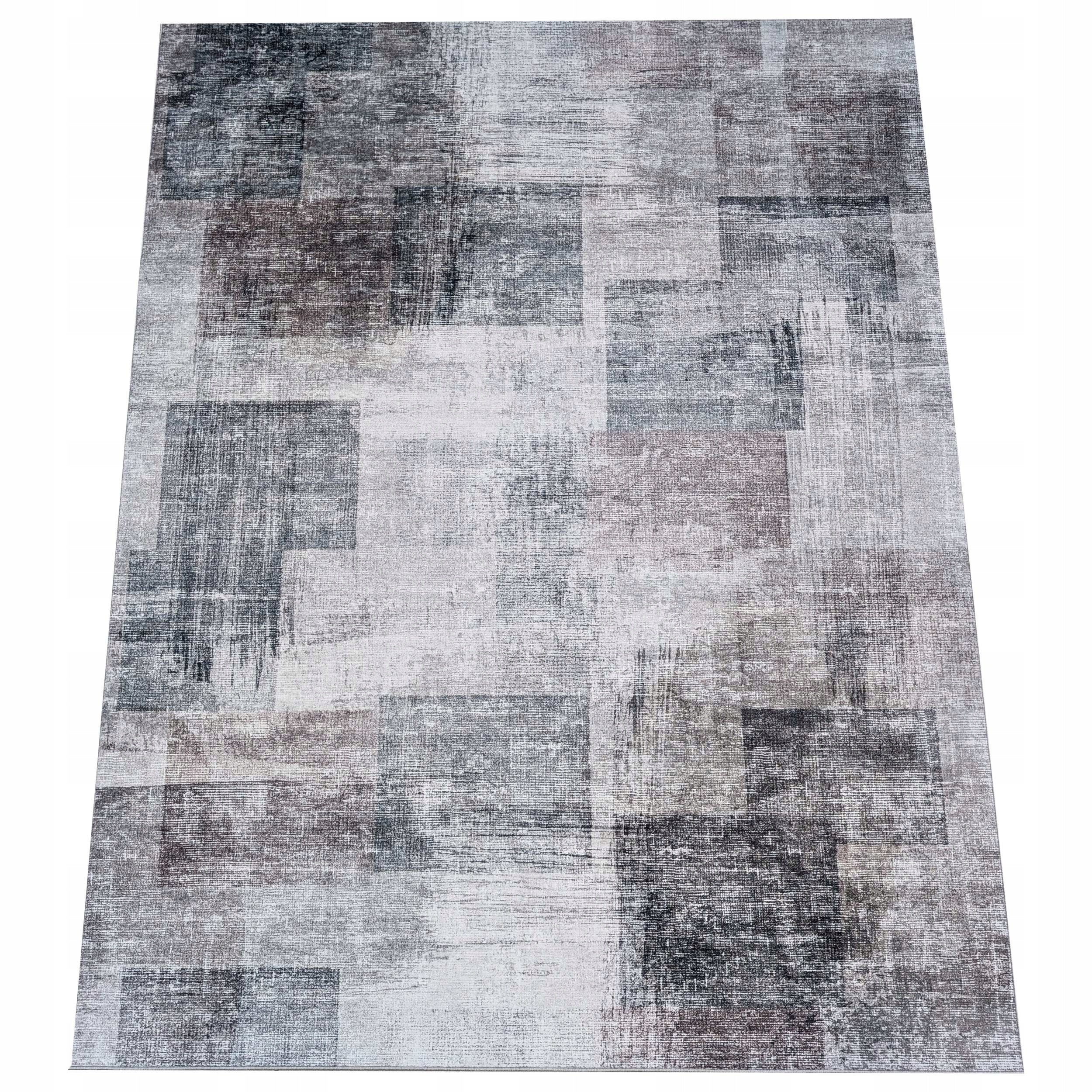 Carpet for Room Rubbed Concrete Modern Soft Plush Flannel 1,6x2,3