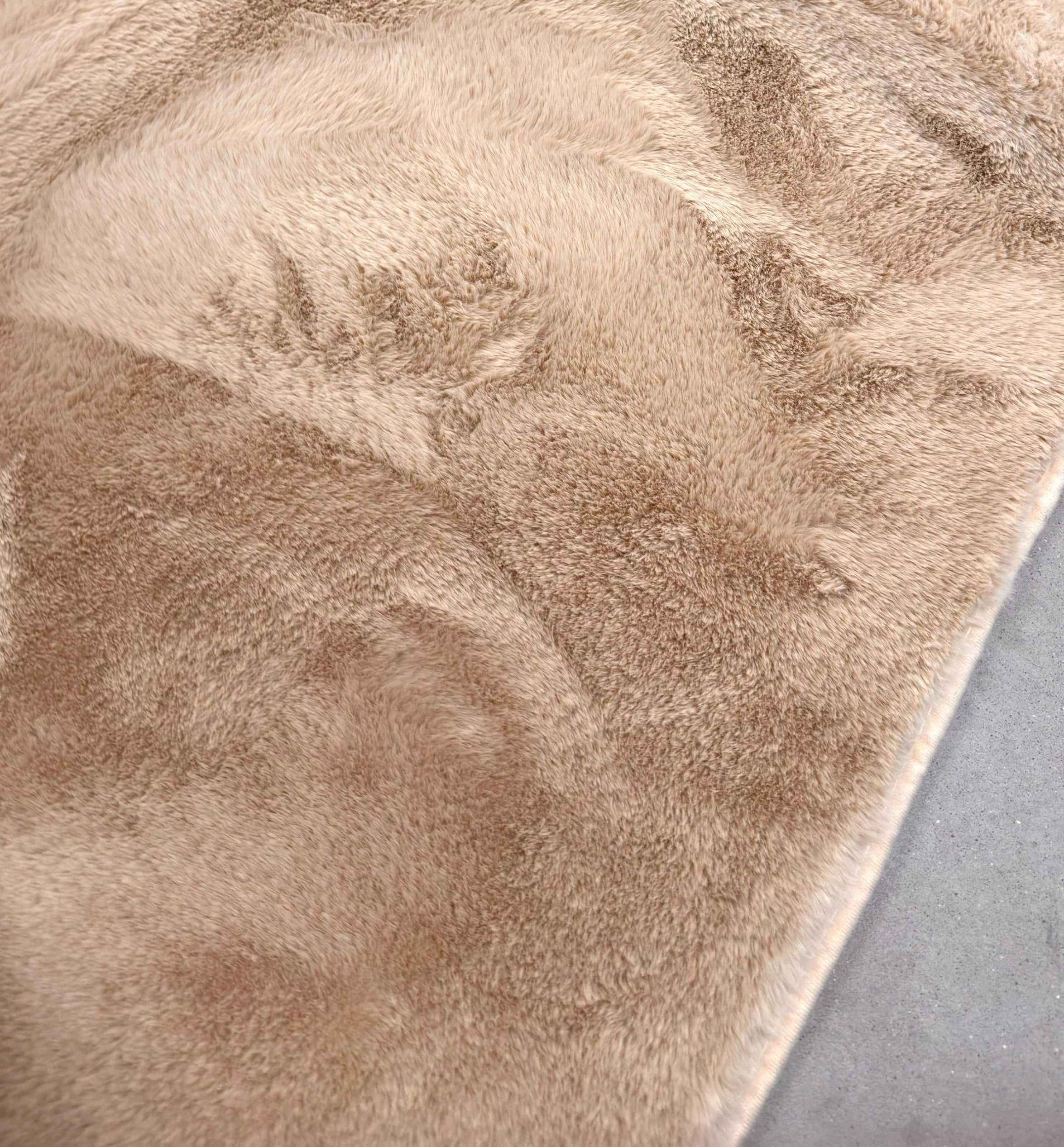 Carpet for living room Rabbit 200x300 cm fluffy rabbit fur non-slip For for interiors